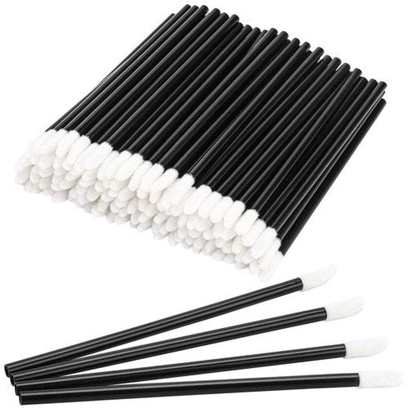 300 Pieces Lip Wands Lip Applicators Disposable Lip Brushes Lipstick Brush Lip Gloss Wands Lint Free Makeup Applicator Brush