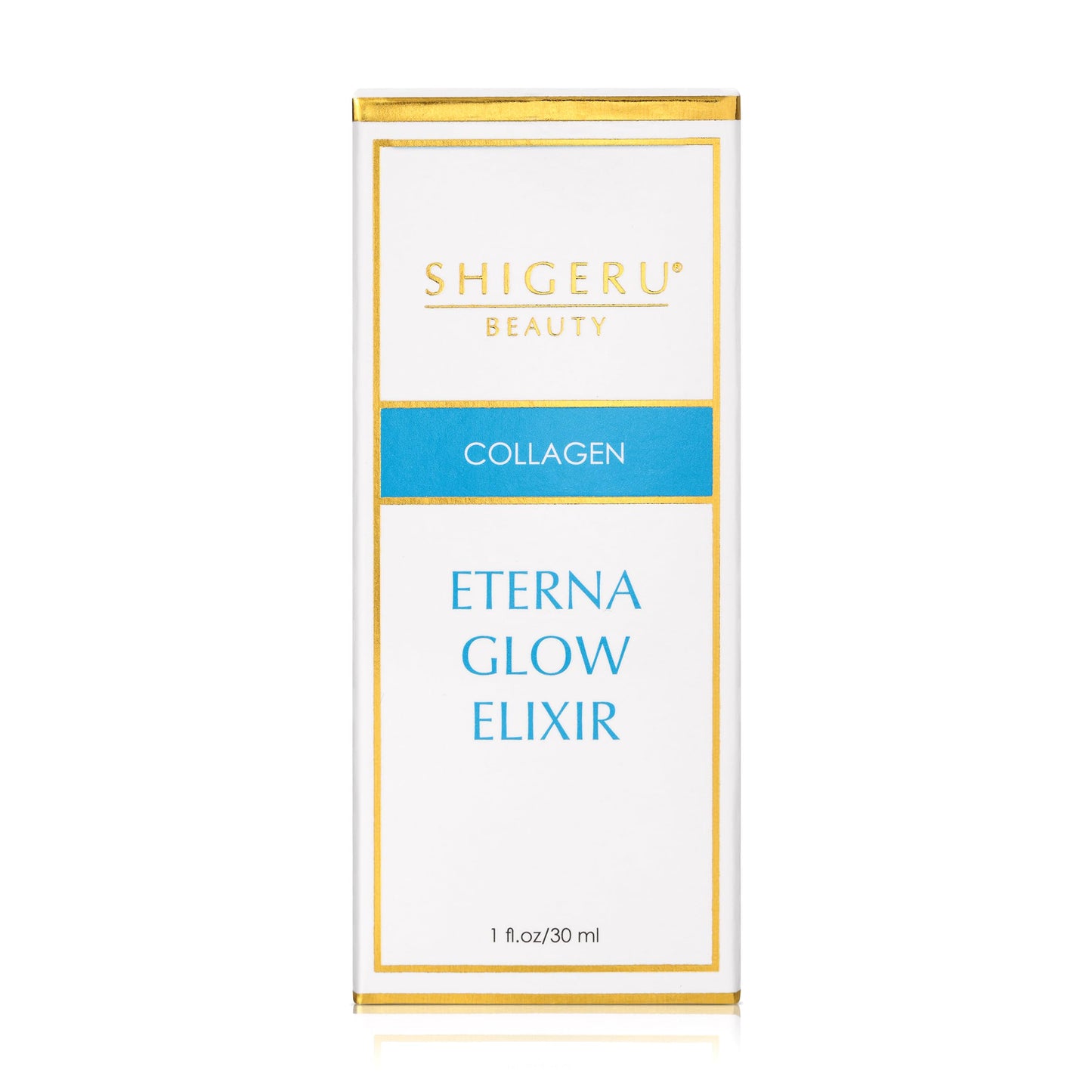 Shigeru Beauty Collagen Elixir with Vitamin C, Hyaluronic Acid, Retinol, Anti-Aging Serum, Brightening, Hydrating, Face, Lightweight