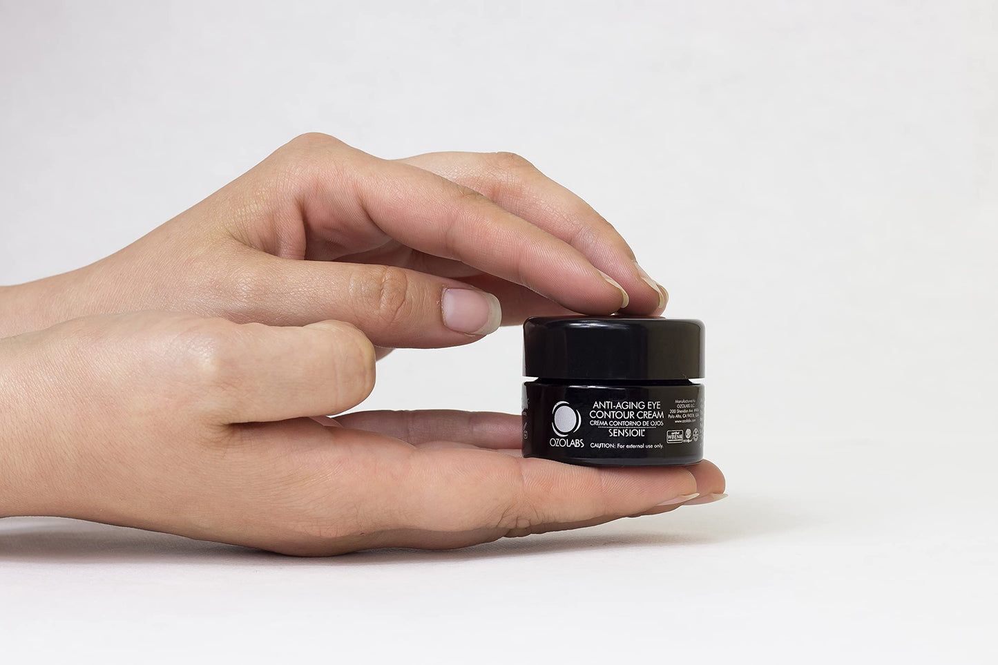 OZOLABS | ANTI-AGING EYE CONTOUR CREAM | With the benefits of certified organic ozonated oils | ISO 9001 | 0.5 fl. oz.