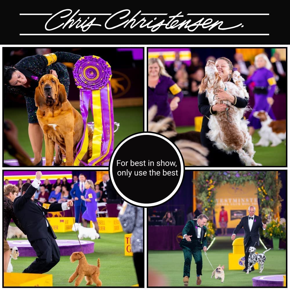Chris Christensen Ice Crème Cover Up, Dog Cosmetics, Groom Like a Professional, Not Oily or Heavy, Dense Pigmentation, Crème Cover Up, Made in the USA, Black 2.5 oz