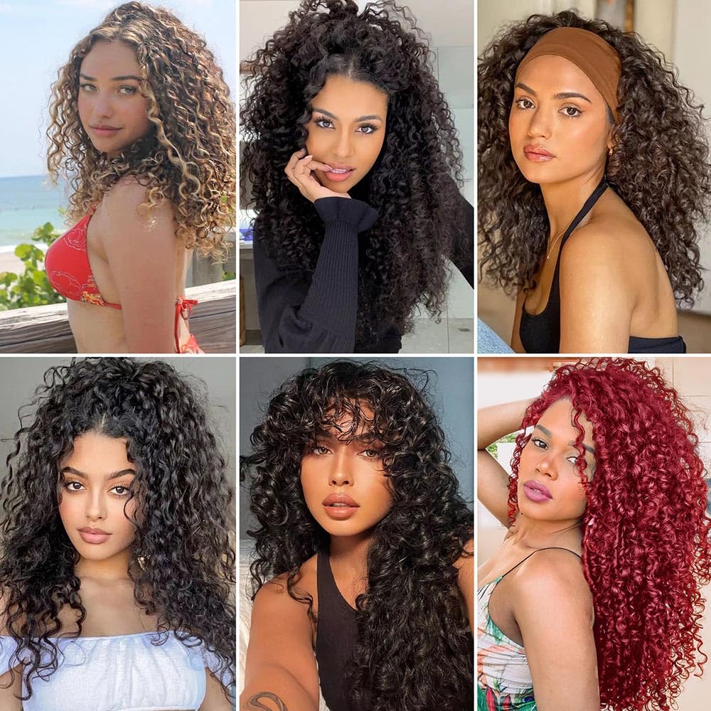 GoGo Curl Crochet Hair 18Inch 6Packs Gogo Curls Crochet Synthetic Braiding Hair Curl Crotchet Hair for Black Women (18 Inch (Pack of 6), 1B/Grey)
