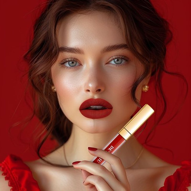 DE'MUMU 3Pc Matte Liquid Lipsticks for Women, Red Lipstick Nude Lisptick Pink Lipstick, Cruelty Free Long Lasting Lip Makeup (DM05+DM06+DM10)