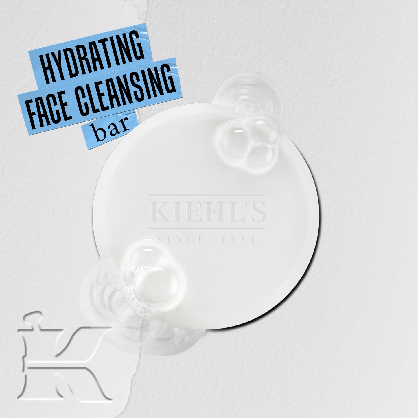 Kiehl's - Ultra Facial Cleansing Bar - Protects Moisture Barrier - 3.5 oz