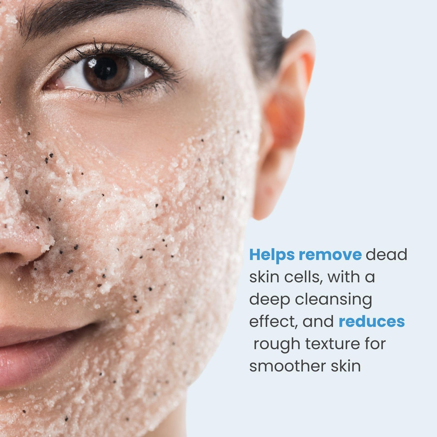 Clixood - Exfoliating Facial Scrub with Nutrient-Rich Natural Extracts | Face Scrubber for Women for a Youthful, Radiant Look - 1.17 fl oz