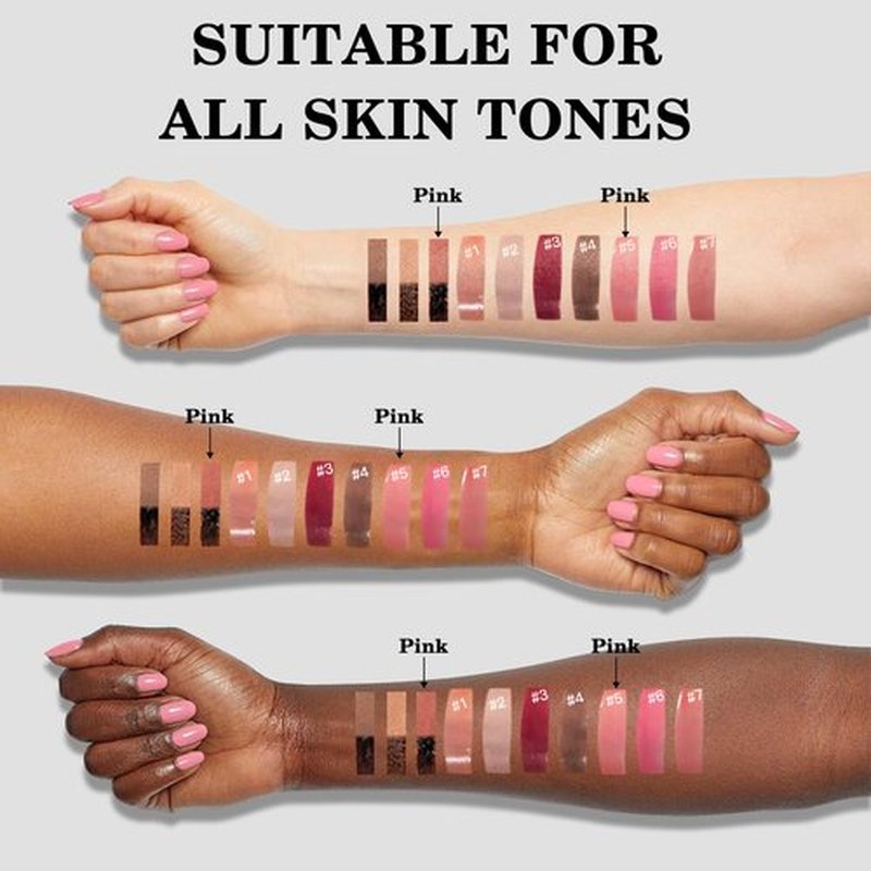 Wugbc Peel Off Lip Stain Pinked, Lip Tint Stain Peel Off Long Lasting Tattoo Lip Liner and Lipstick Combo Set Long Wear Lip Liner Stain Peeling Matte Finish with Hydrating Lip Gloss for Women Makeup