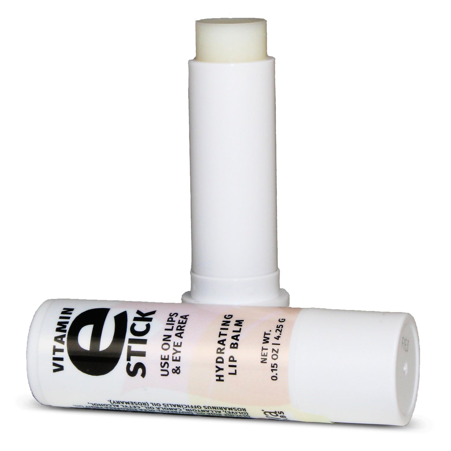 Reviva Labs Vitamin E Stick - Hydrating Lip Balm for Chapped Lips & Under Eye Care - Moisturizing with Beeswax, Shea Butter & Allantoin - Vitamin E Lip Balm for Men & Women