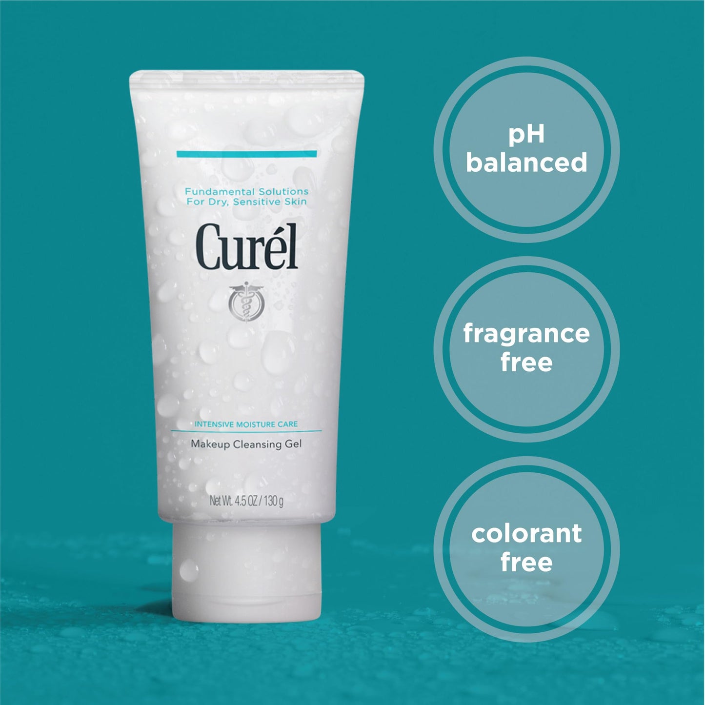 Curel Japanese Skin Care Makeup Cleansing Gel, 4.5 fl oz