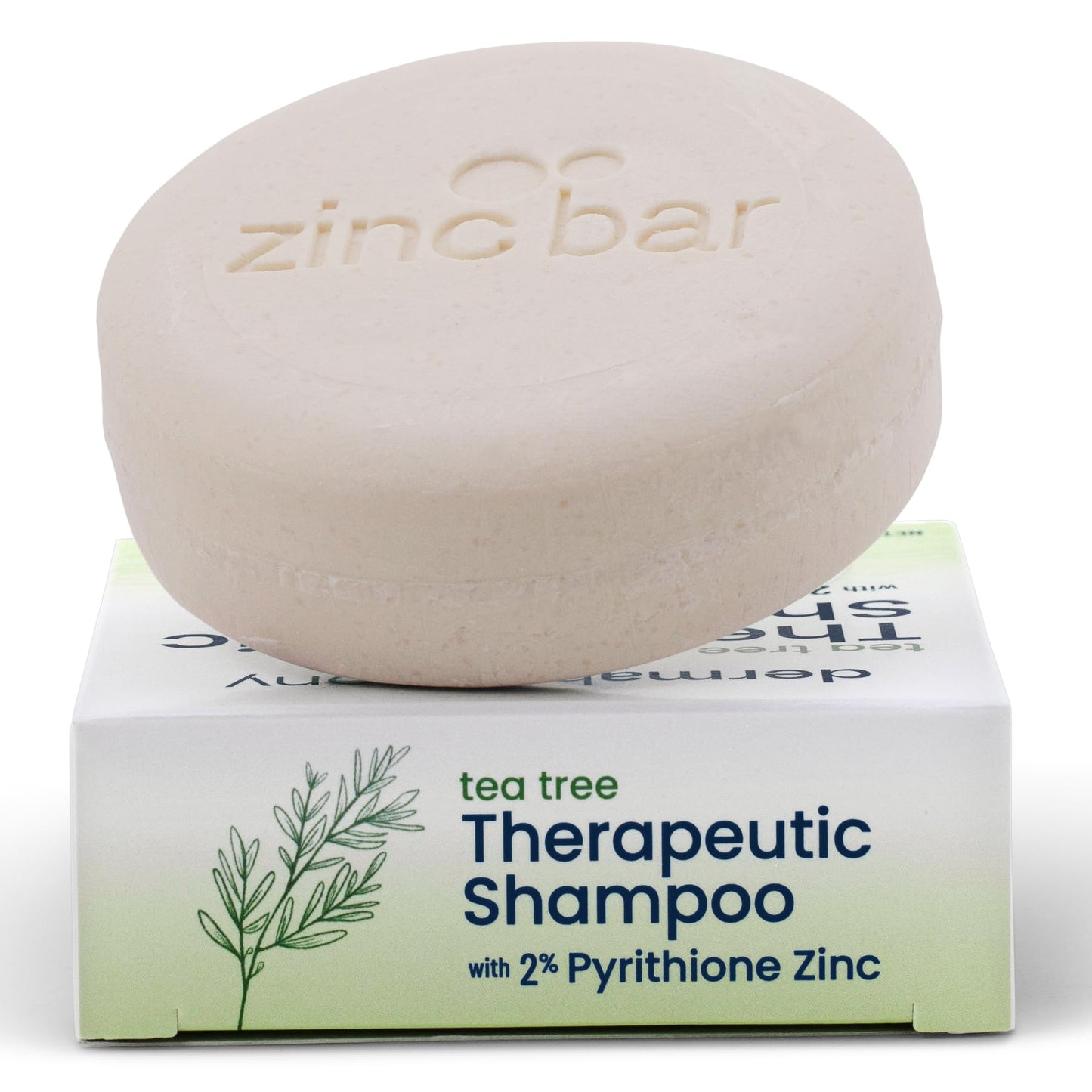 Dermaharmony 2% Pyrithione Zinc Shampoo Bar - Tea Tree (4 Oz)