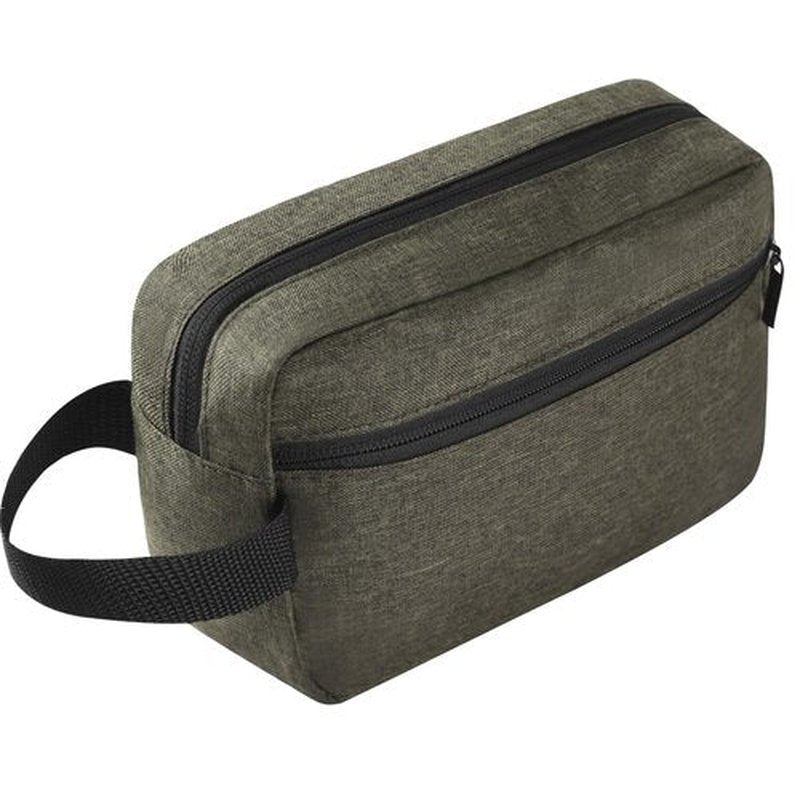 Icramsy Travel Toiletry bag Toiletry bag for women men Hanging toiletry bag Cosmetic bag Travel accessories Gift for Women Men (Deep green)