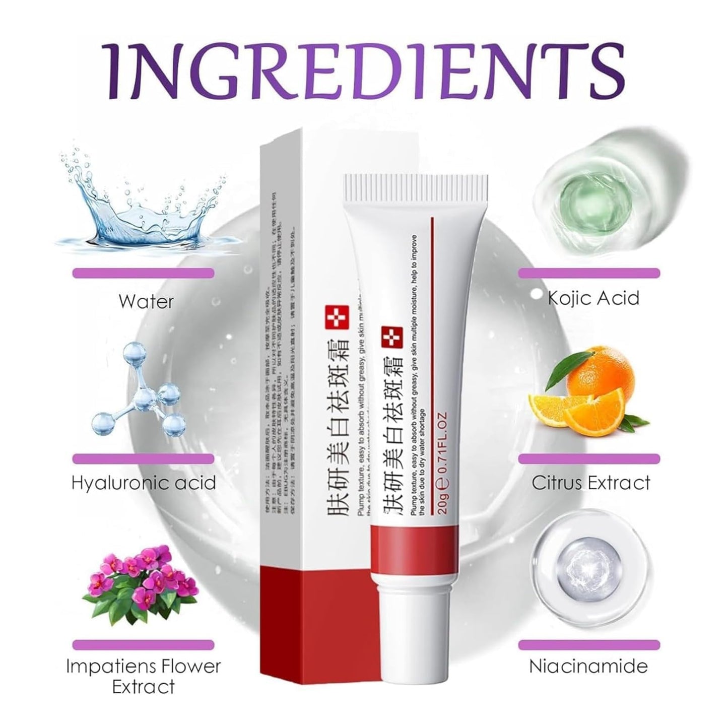 Crema para Manchas Oscuras en La Cara, Cremas para Quitar Manchas de La Cara, Crema para Arrugas, 20 ML / 0.7 FL Oz (3 PCS)