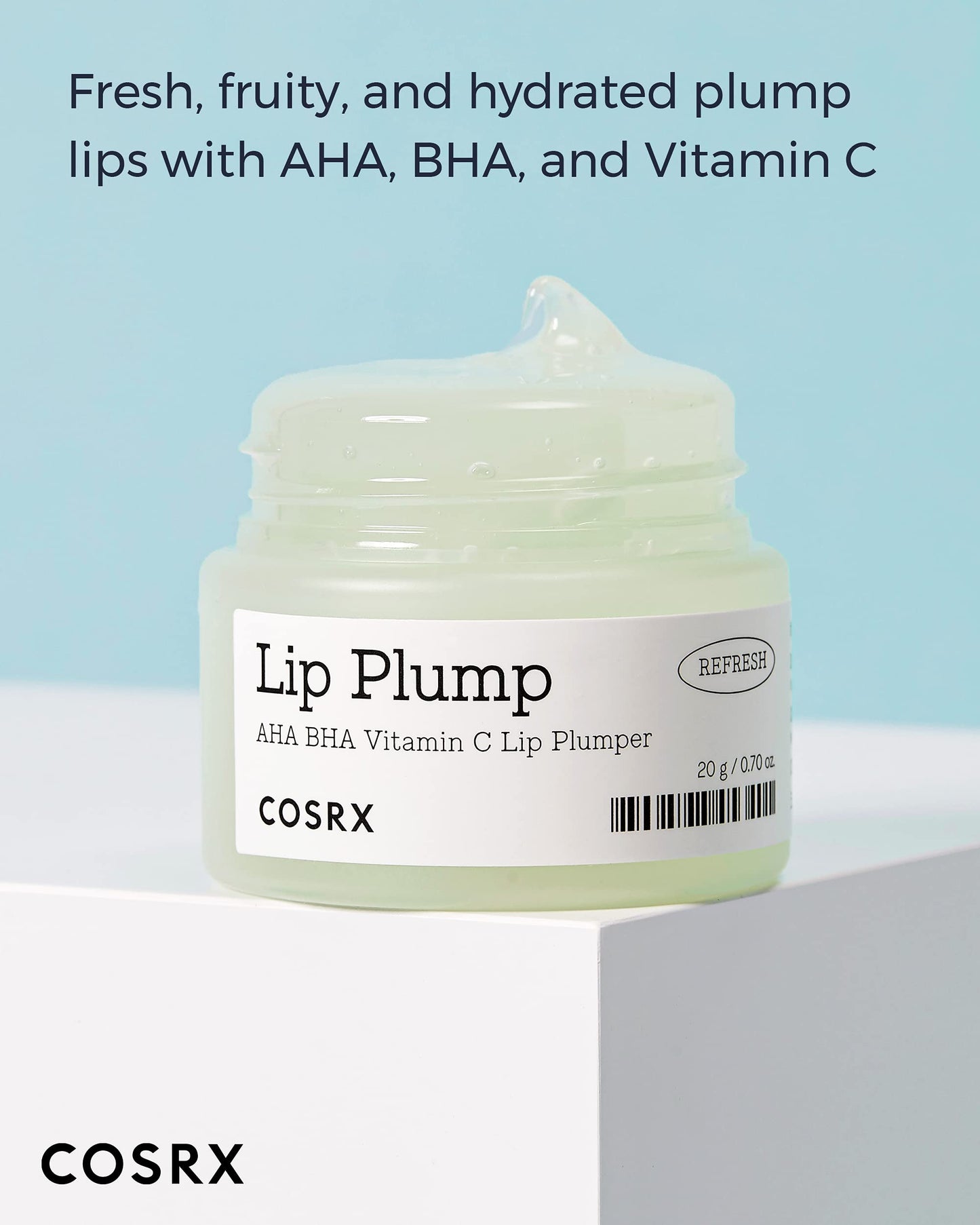COSRX Lip Care Balm for Dry Chapped Lips, Enriched with Shea Butter, Sleeping Mask, Korean Skin Care, Animal Testing-Free, Artificial Fragrance-Free, Parabens-Free (Lip Plumper)