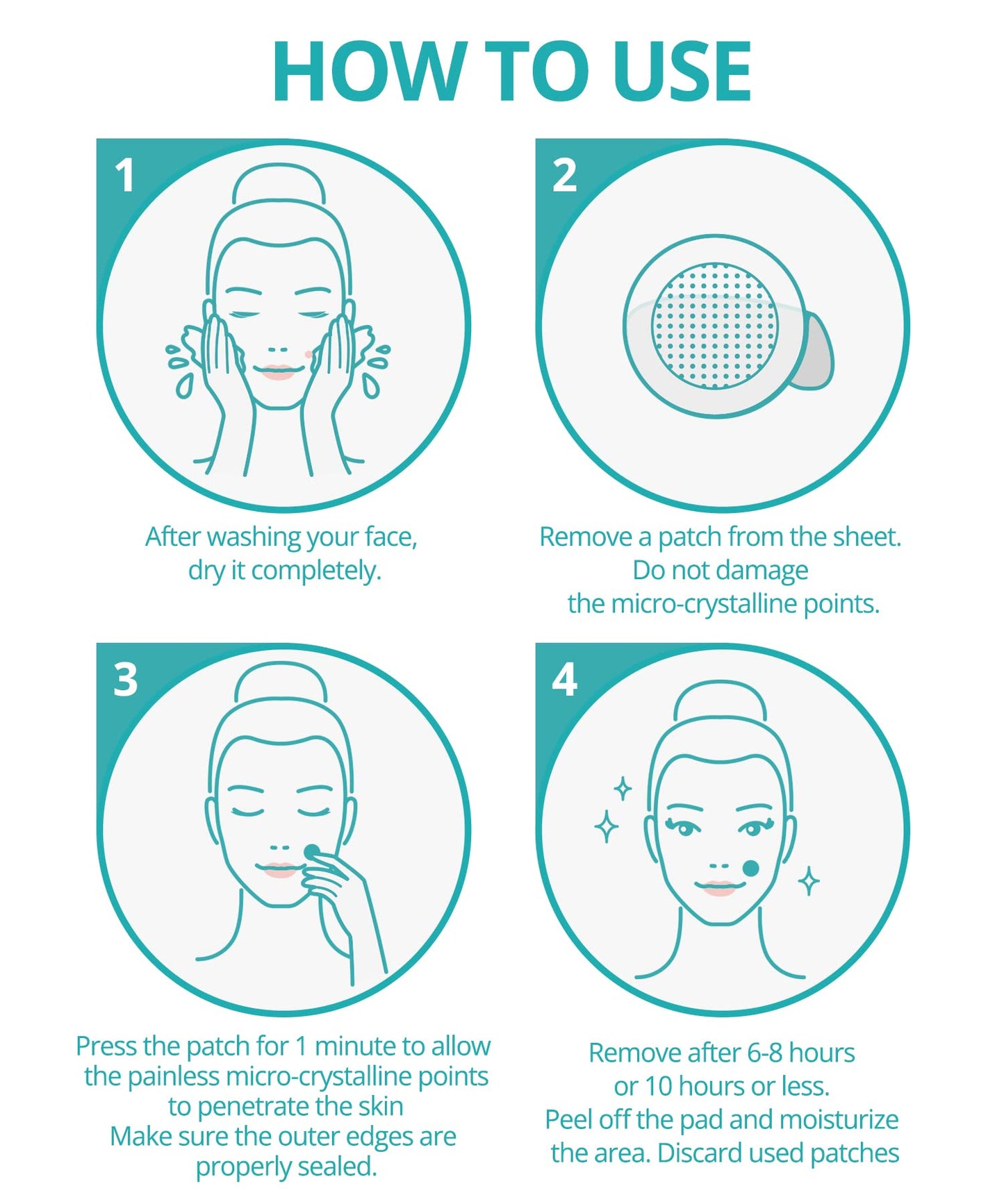 VILVIN Microdart Acne Patch for Deep Blemish - 9 Patches - Dark spot remover for face - Fast Acting Microdart Pimple Patches for face - Hyaluronic Acid, Tea Tree