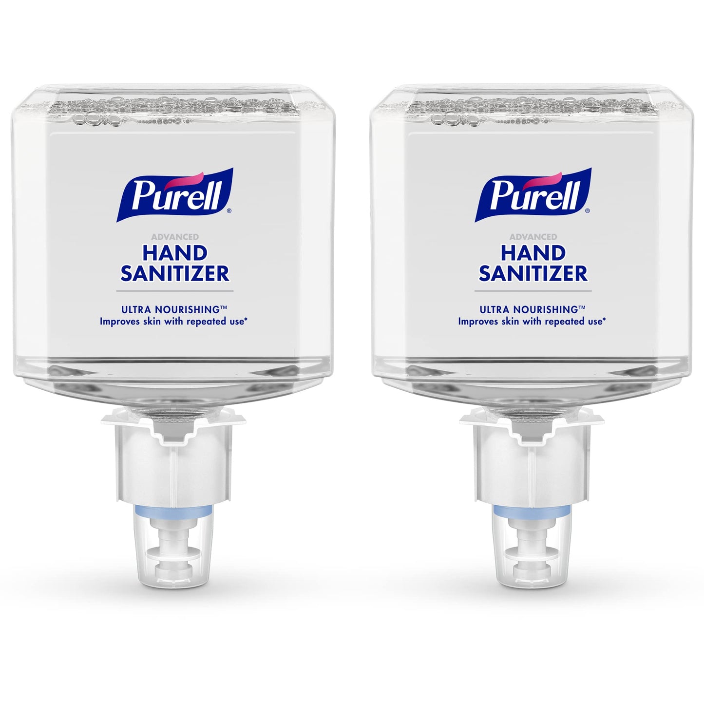 PURELL Advanced Ultra Nourishing Hand Sanitizer Foam, Fragrance Free, 1200 mL Refill for PURELL ES4 Manual Dispenser (Pack of 2) - 5057-02