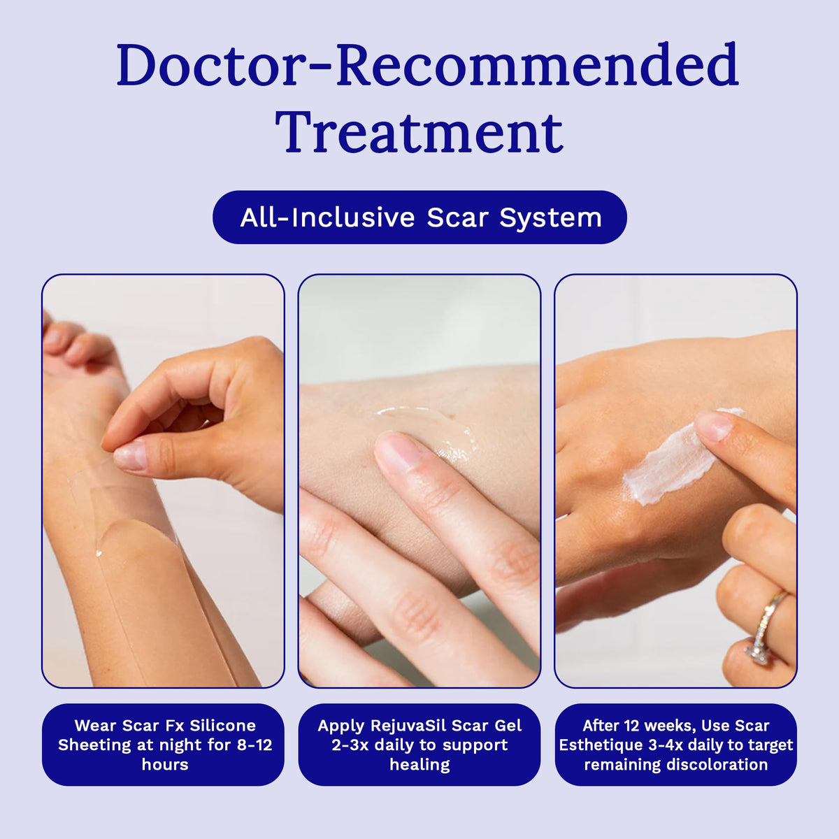 Rejuvaskin Scar Fx Silicone Sheeting, Silicone Tape for Breast