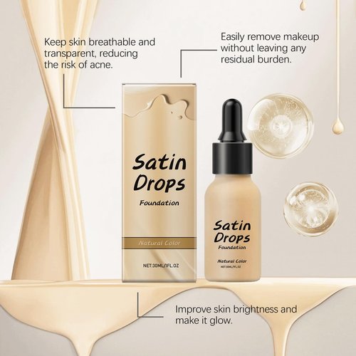 Satin Drops Foundation, Satin Drops Foundation, Satin Drops Foundation, Satin Drops, Foundation Drops