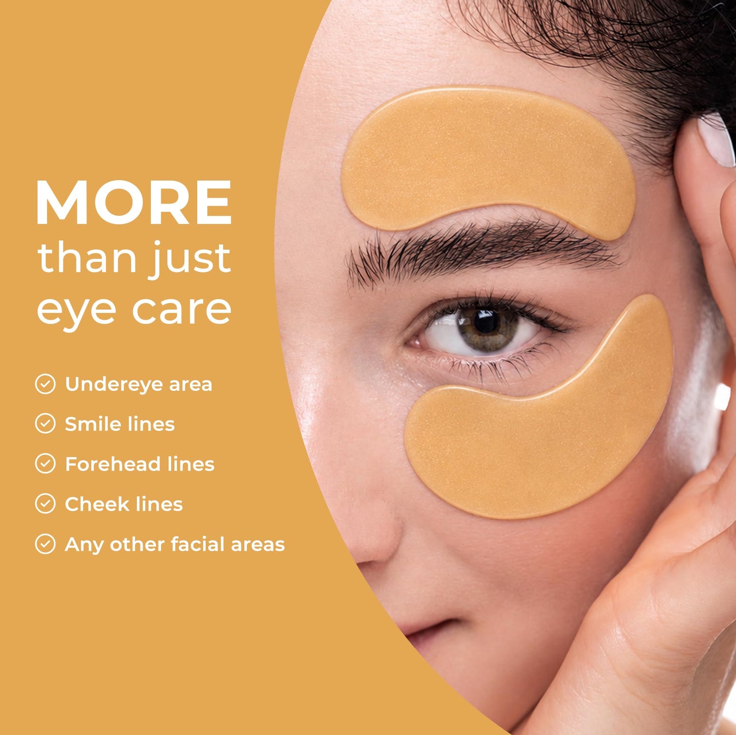 Dr. Tree 24kt Gold Collagen Hydrogel Eye Patches, 84g / 2.96 oz (60 Pads)