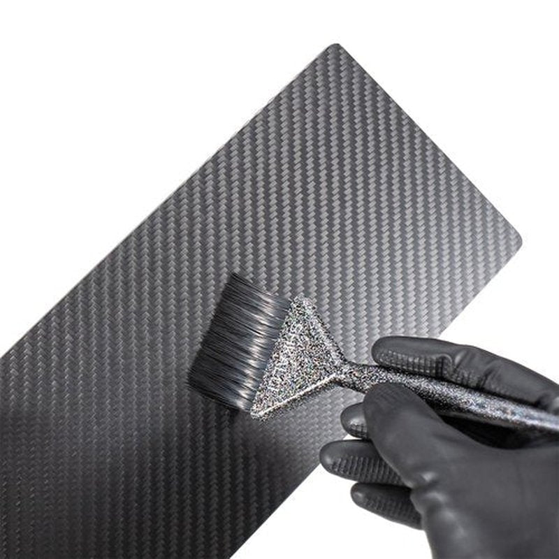Professional Carbon Fibre Foil/Balayage Board,Highlighting Board, Hair Colouring Tool (Matte Black, Matte Black K)