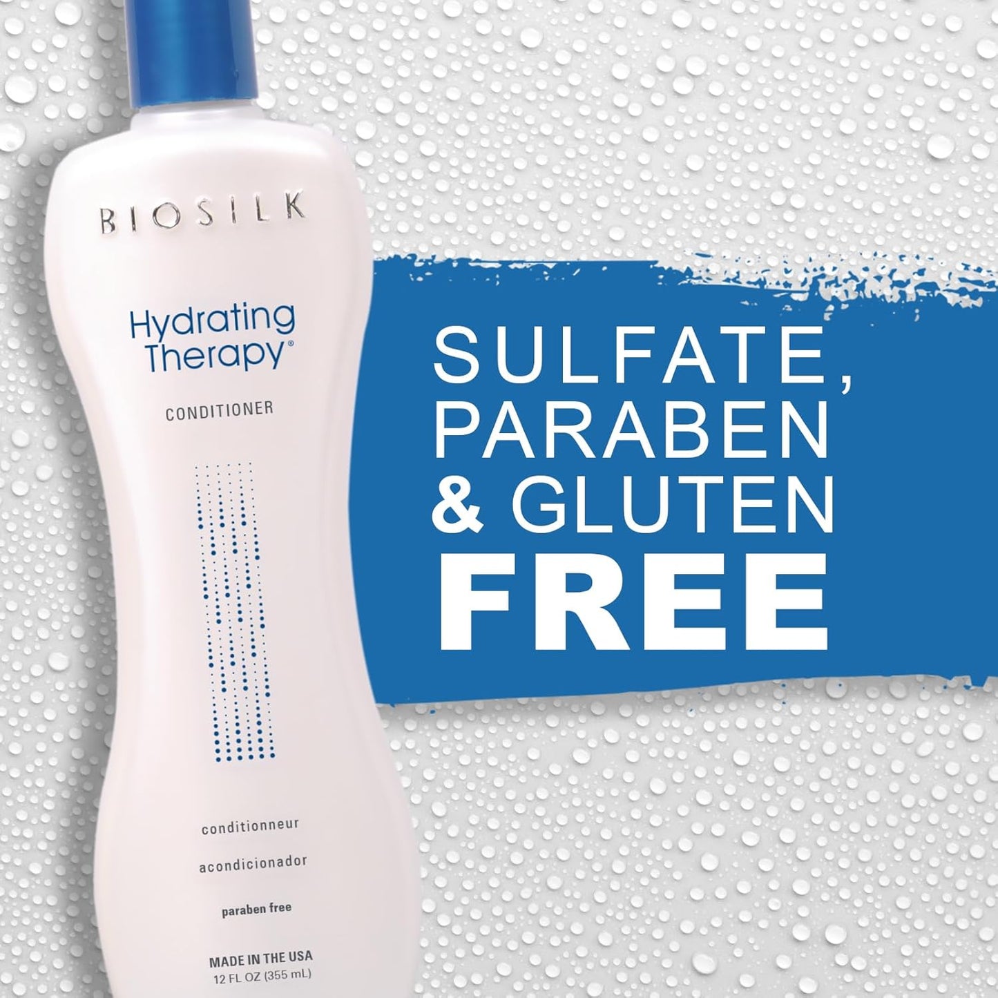 Biosilk Hydrating Therapy Conditioner 34oz - Moisturizing & Nourishing Formula