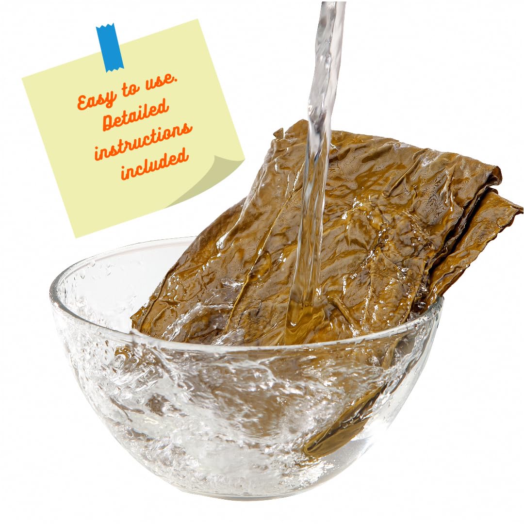 Kelpatch Dried Seaweed Leaves for Body Wraps, Cellulite Reduction, Skin Tightening & Toning, Relaxation & Stress Relief – Ideal for Spa & Home Use. Includes Bonus Kelp Body Cream. Made in USA