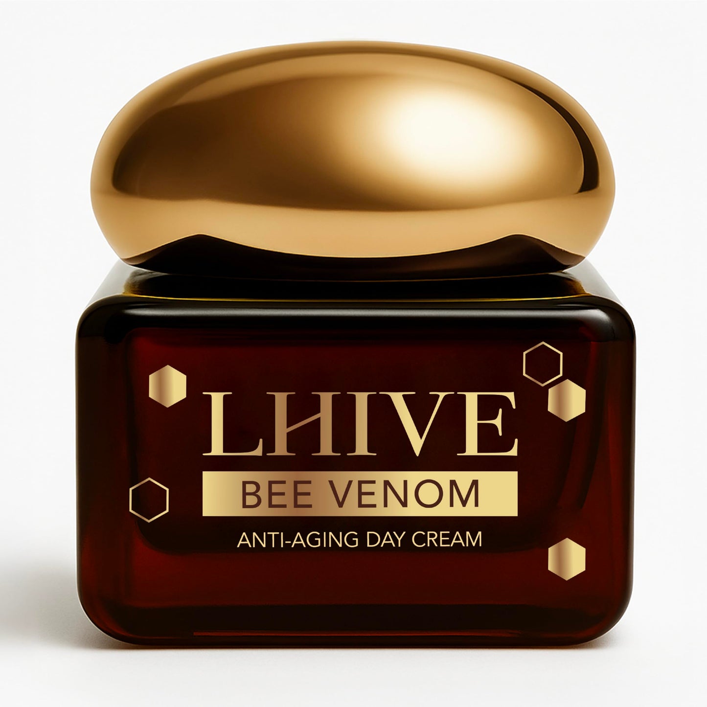 LHIVE Bee Venom Anti-Aging Face & Neck Cream | Anti-Wrinkle Moisturizer That Firms & Tightens | Instant Face Lift | Non-Greasy & Fast-Absorbing | Manuka Honey, Aloe Vera & Squalane | 1.7 oz