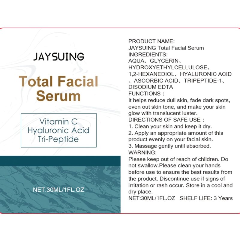 Vitamin C Serum - Anti-Aging Face Treatment with Hyaluronic Acid & Peptides | 1 fl oz, Dark Spot Corrector for Firming & Hydrating