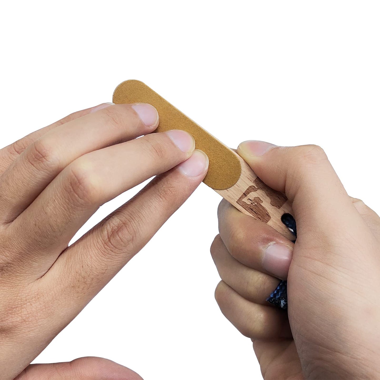 TWO STONES Double Sided Hand & Finger File for Rock Climbing - Great for Gym, Rock Climbers (CJ-CB2101)