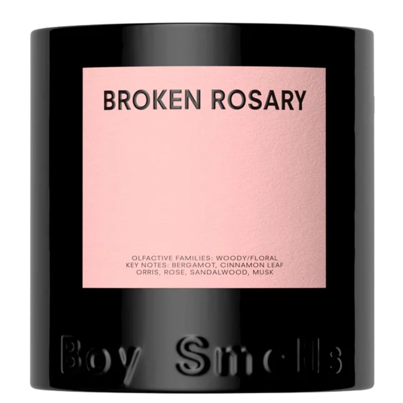 Boy Smells Rosary Jar Candle - Hand-Poured Soy Wax | Aromatic Floral & Earthy Scents