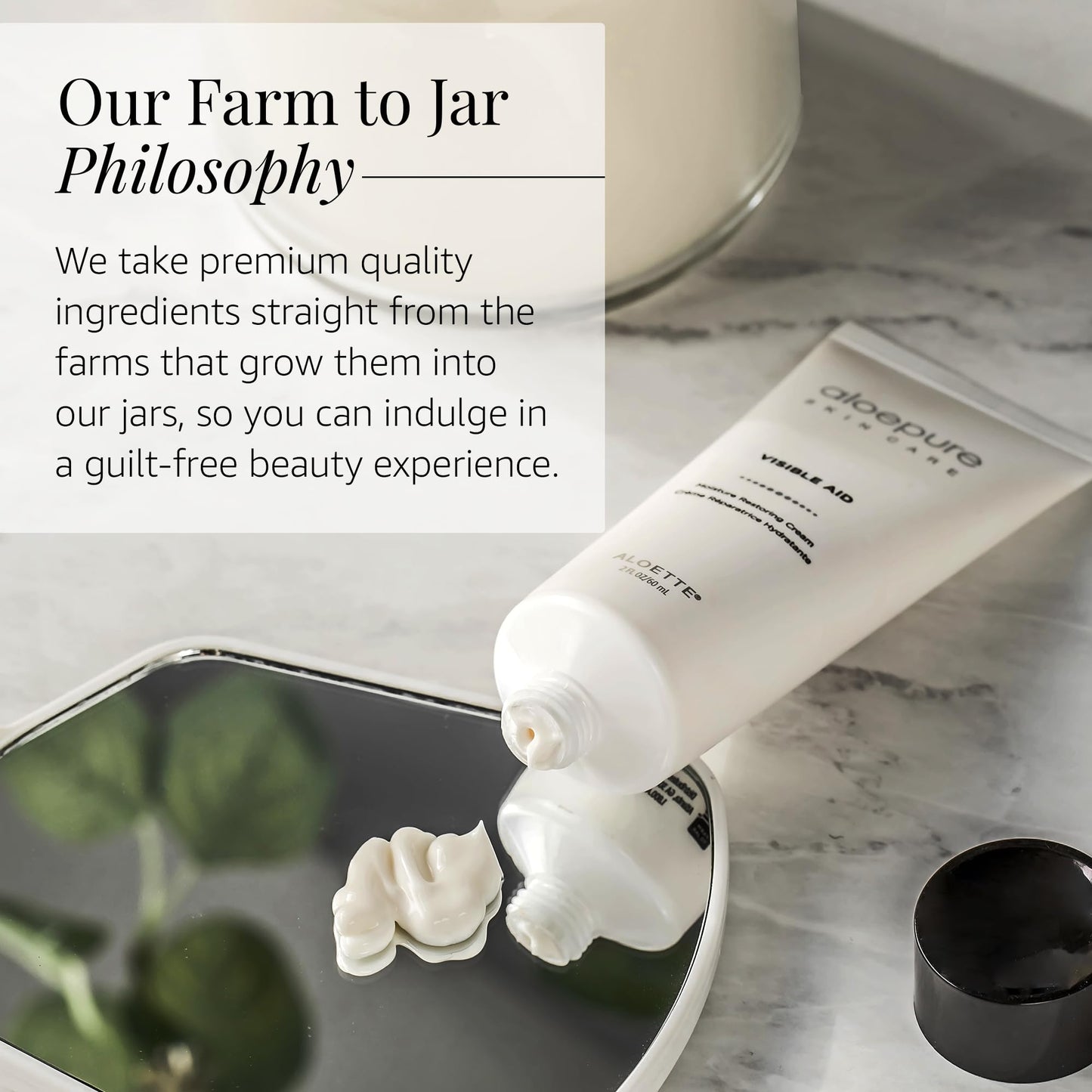 Aloette Moisturizer Face Cream - Daily Body & Facial Skin Care Products