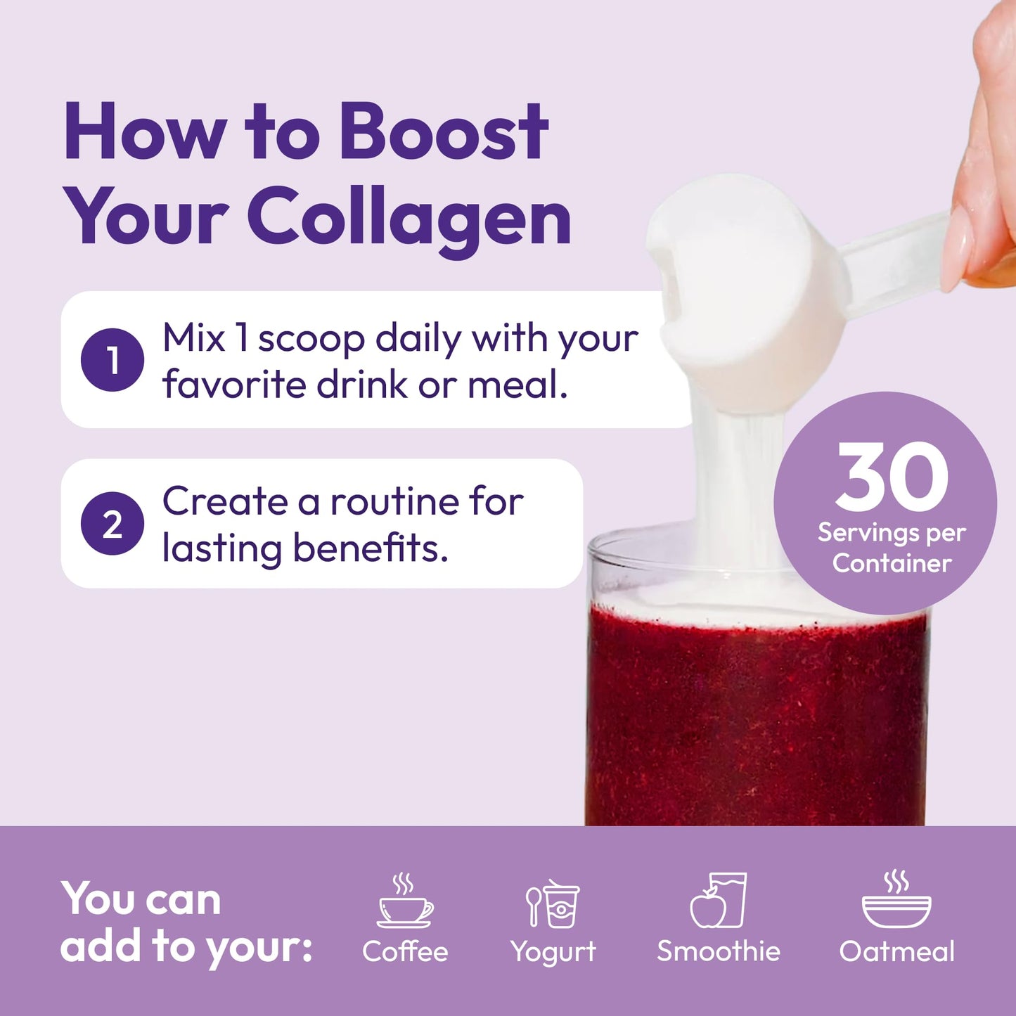 VERISOL® Hydrolyzed Collagen Peptides Type I & III with Vitamin C, Hyaluronic Acid, Biotin, Q-ACTIN® | Unflavored Powder for Smooth Skin, Thick Hair, Strong Nails & Joint Health | 30 Servings