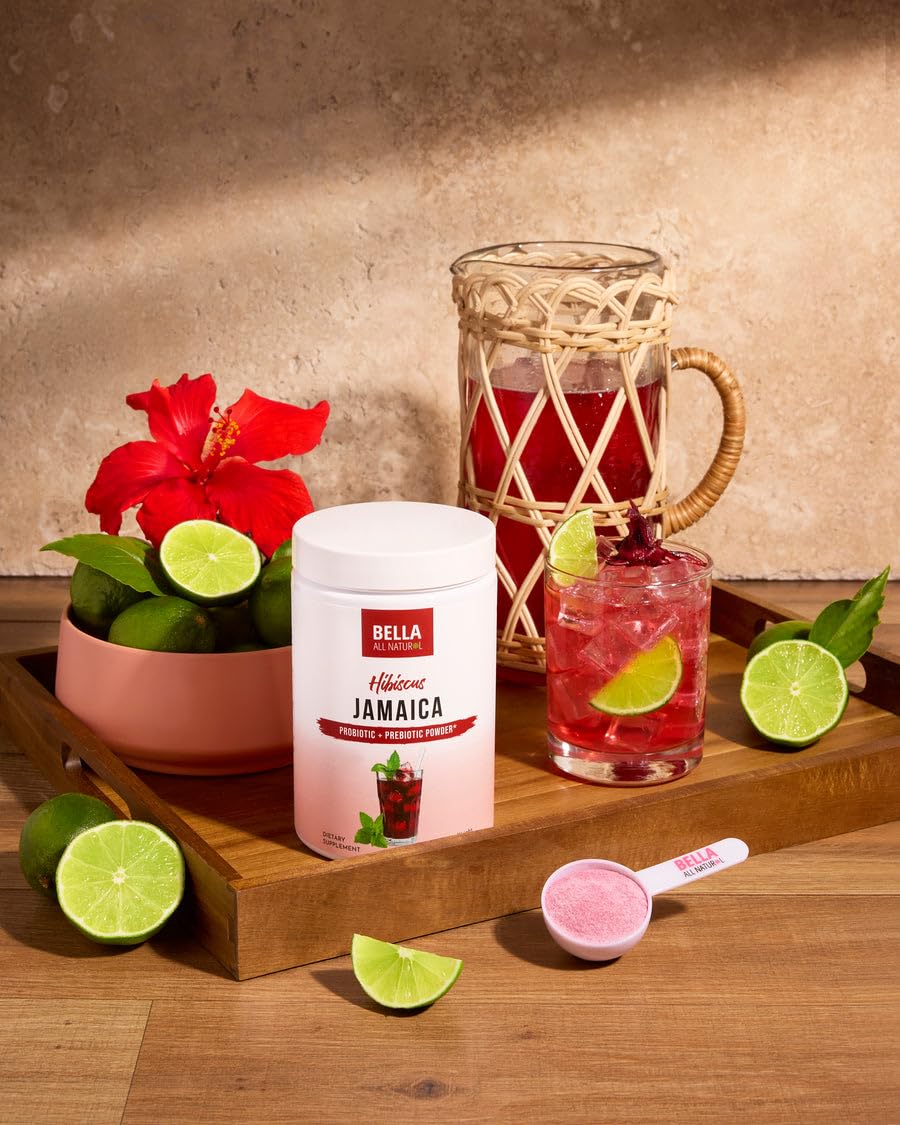 Bella all Natural Hibiscus Jamaica with Prebiotics