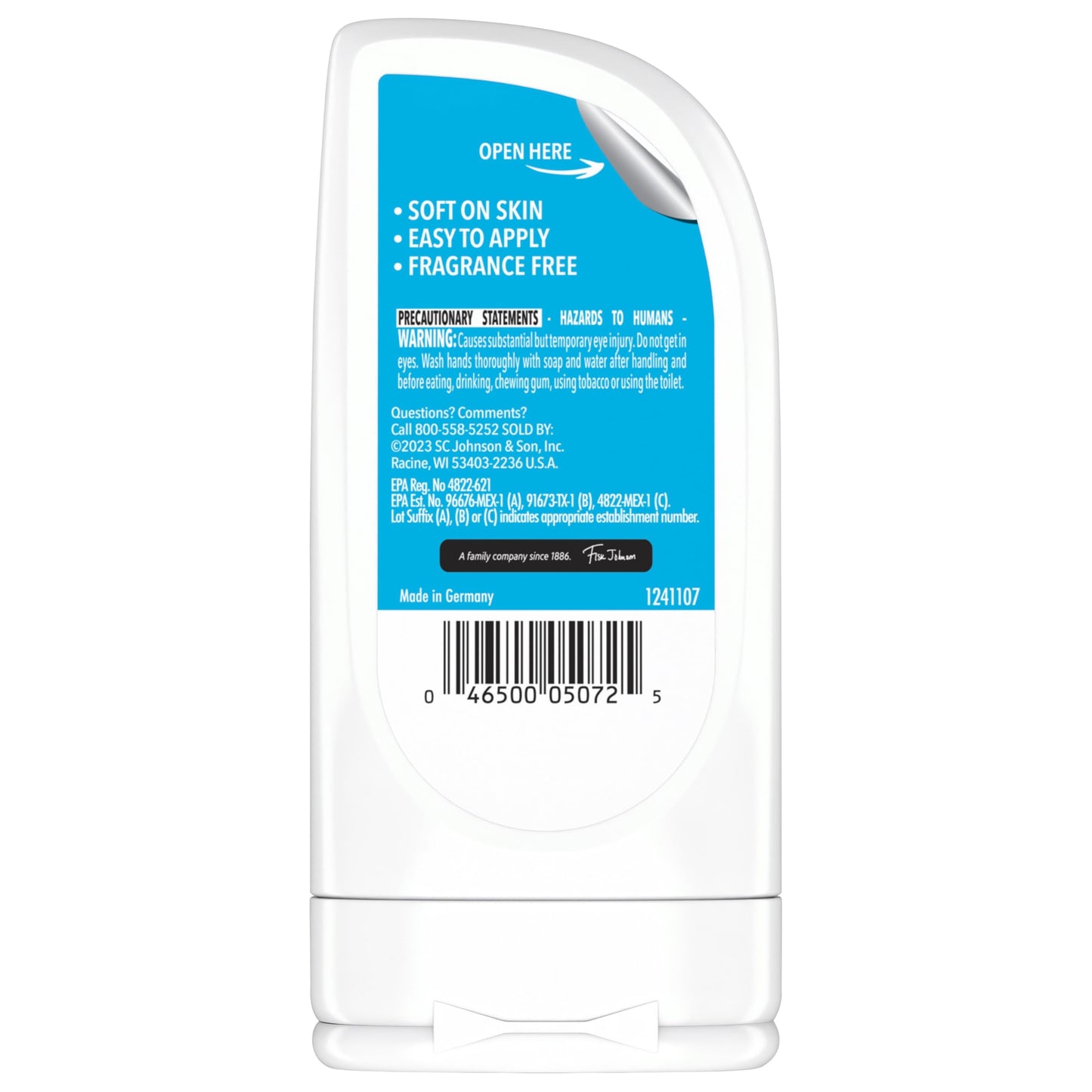 OFF! Insect Repellent Lotion for Adults & Kids, Fragrance-Free Picaridin Bug Repellent for Everyday DEET-Free Protection from Mosquitoes and Ticks, 3.8 oz