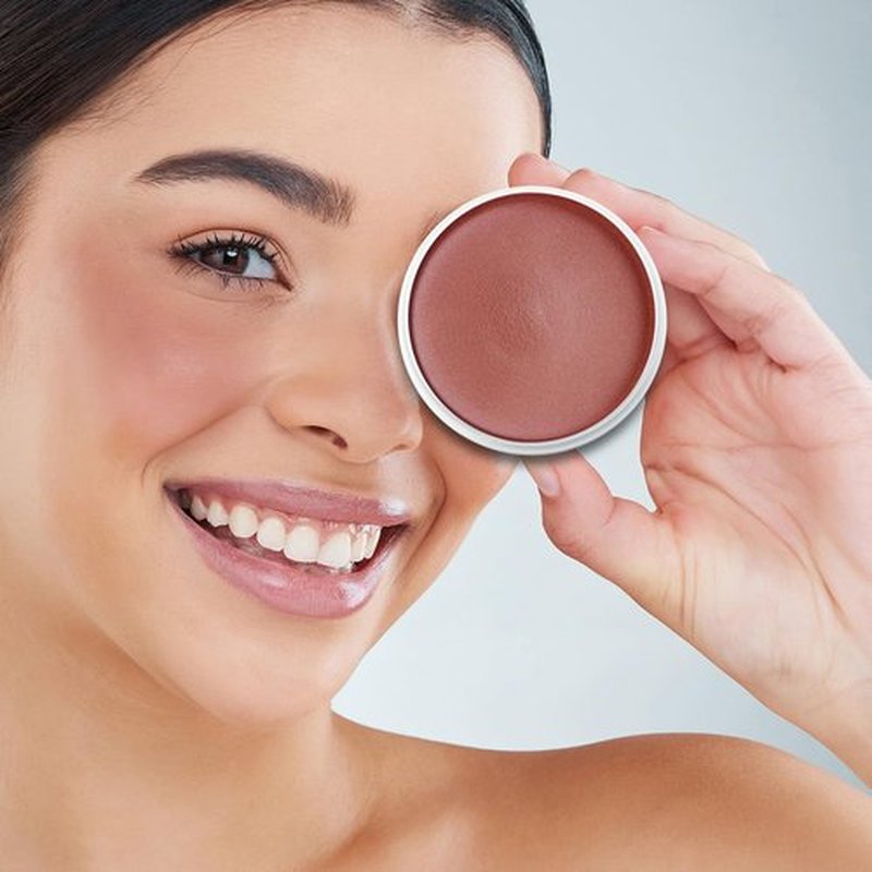 Lamu's Cosmetics Moisturizing Miracle Balm, Multi Glow Balm,Face Balm, Face Blush Cream Blush for Cheeks,Radiant Finish, Hydrating,Natural Glow,Shimmer Balm 50g/ 1.75 Oz(DUSTY ROSE)