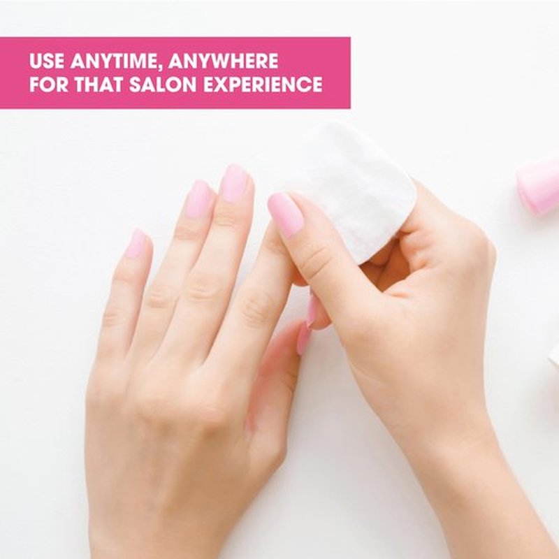 Diamond Wipes Nail Polish Remover Wipes with Aloe Vera, Acetone Nail Polish Remover Pads, Case of 500 Individually Wrapped Nail Polish Wipes