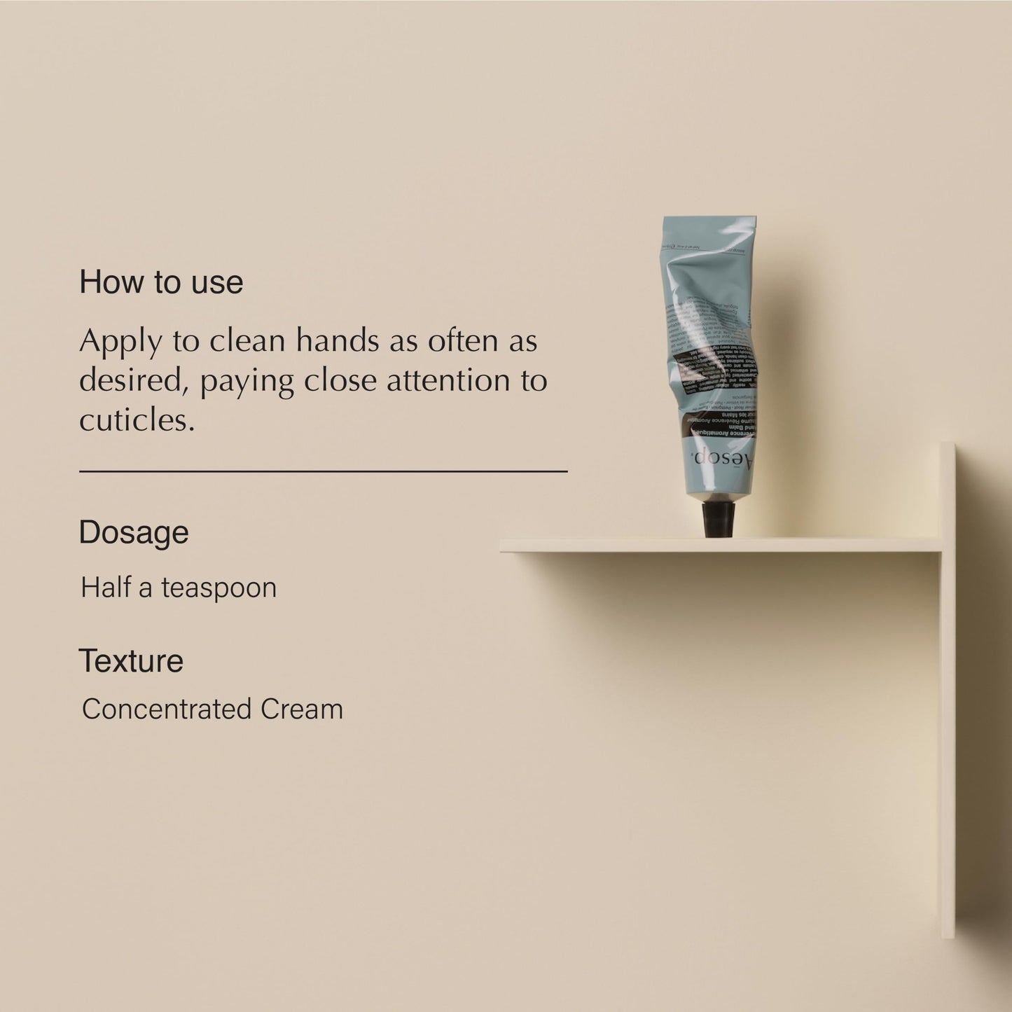 Aesop Reverence Aromatique Hand Balm | 75 mL | Paraben, Cruelty-free & Vegan