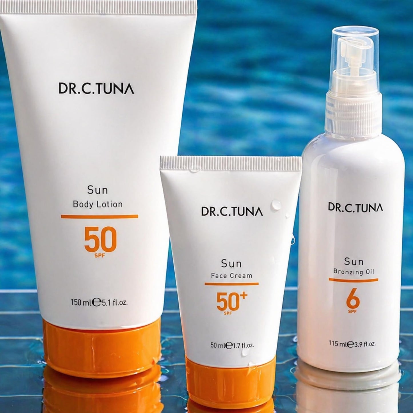 FARMASi Dr. C. Tuna Sun Face Cream Care SPF 50, Broad Spectrum UVA UVB Protection, Lightweight Water Resistant Sunscreen Lotion with Hydration Support, For All Skin Types, 1.7 fl oz