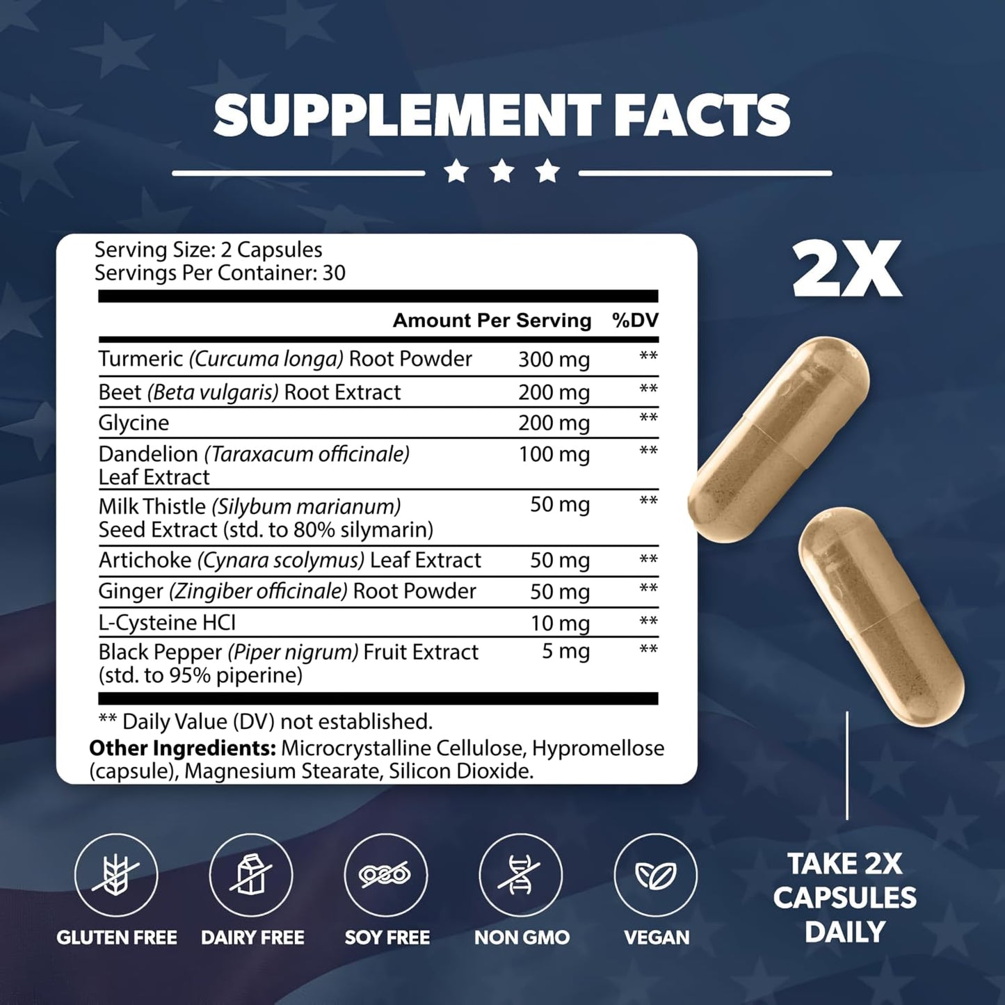 AMERICAN VITALITY Liver Nurture - Liver Supplement Formula with Milk Thistle, Artichoke, Dandelion, Beet Root, Turmeric & More - Liver Support Supplements - 60 Capsules