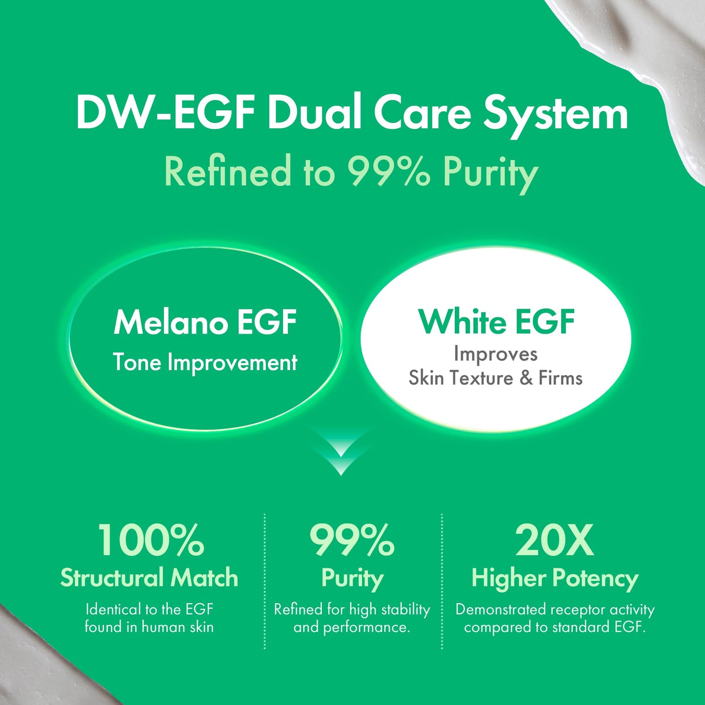Easydew Mela EGF Exfoliating Ampoule - Age-Defying Face Serum with Black Bee Propolis, Niacinamide, AHA, BHA & LHA - Korean Skin Care for Pore Buildup & Skin Barrier Repair (Pump, 0.27 fl oz)