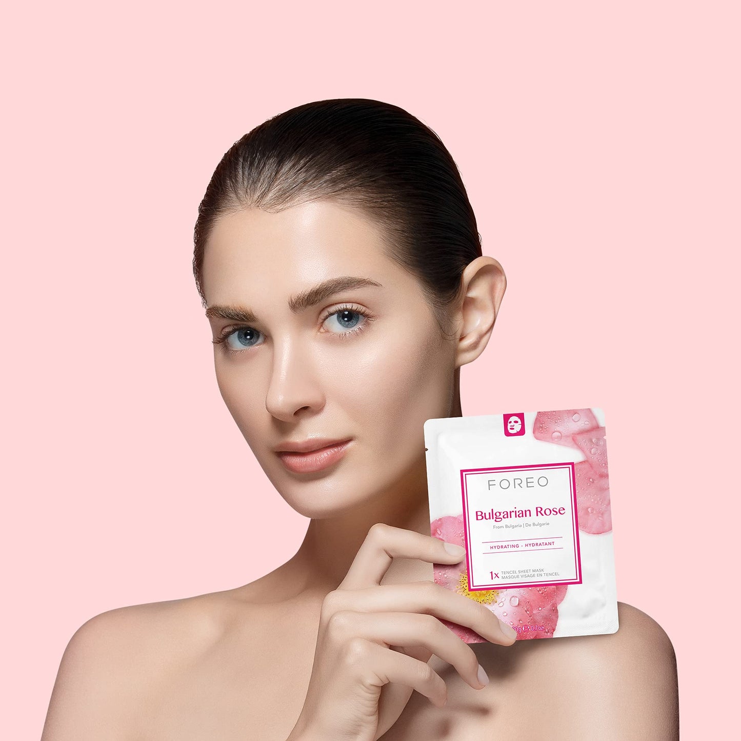 FOREO Facial Sheet Mask Moisture-Boosting for Dehydrated, Lifeless Skin, 3 pack, Nourishing, Soothing Clean Formula, Cruelty-free, Compatible with UFO devices