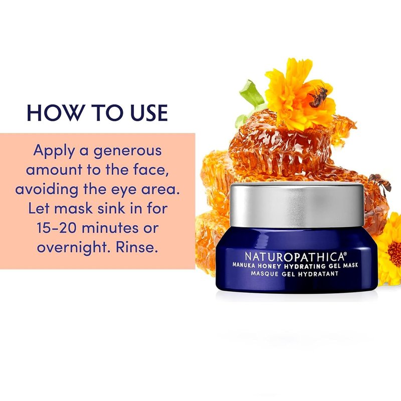 Manuka Honey Hydration Set - Cleansing Balm & Gel Mask Duo | Full Size 2.8 oz & Travel Size 0.5 oz