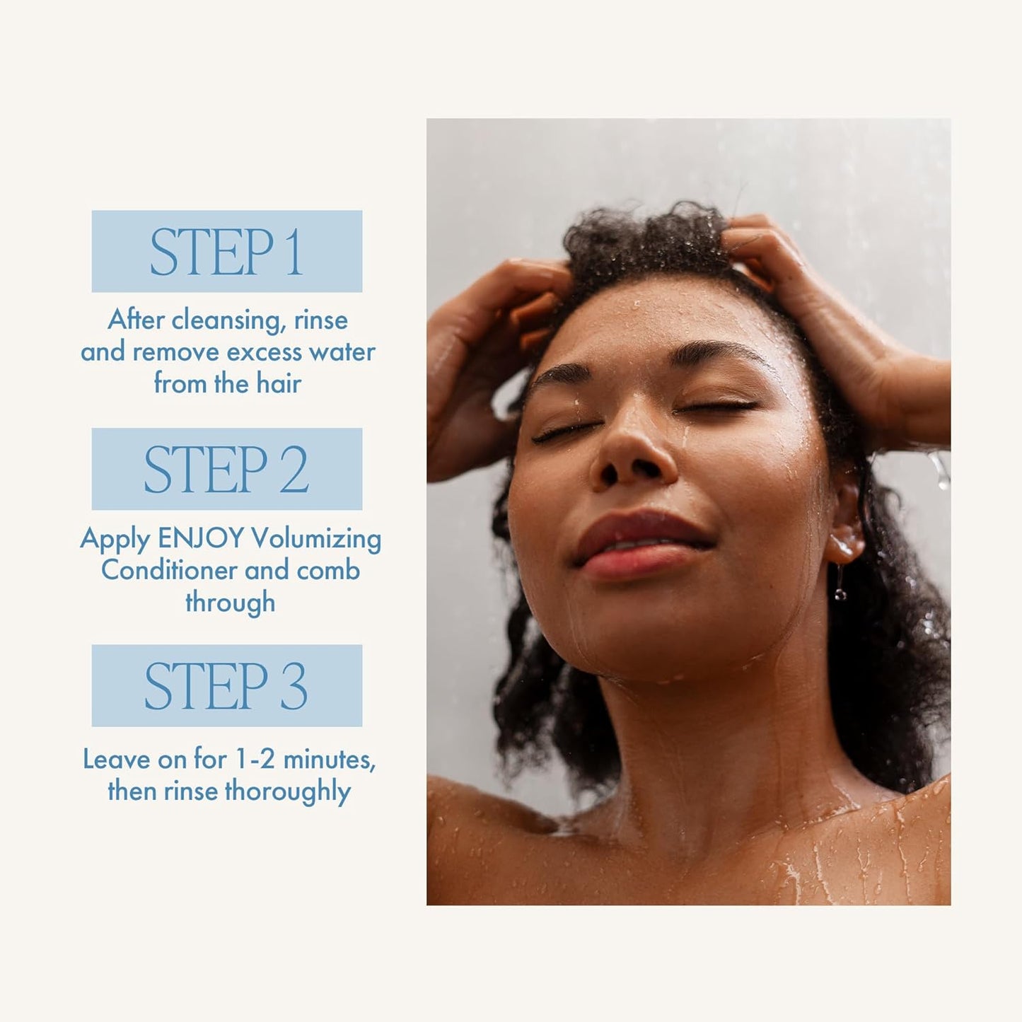 Volumizing Conditioner for Damaged & Curly Hair - Sulfate-Free, Gluten-Free, 10 Fl Oz