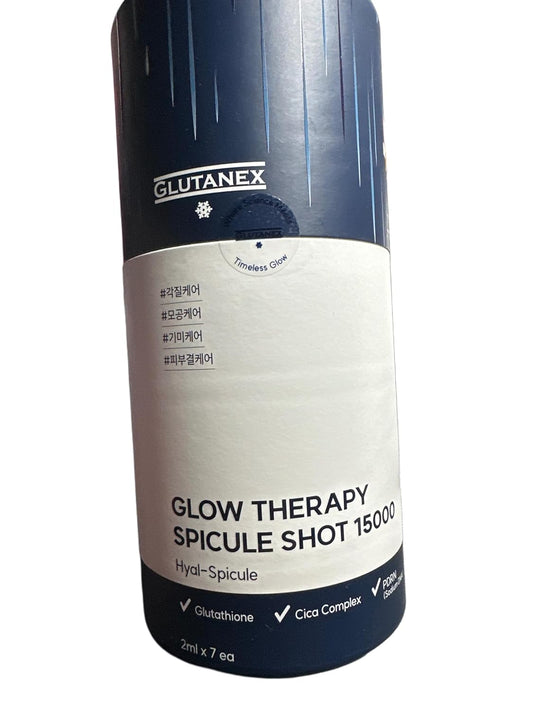 Glow Therapy Spicule Shot - 15000mg | 7 Syringes for Skin Rejuvenation