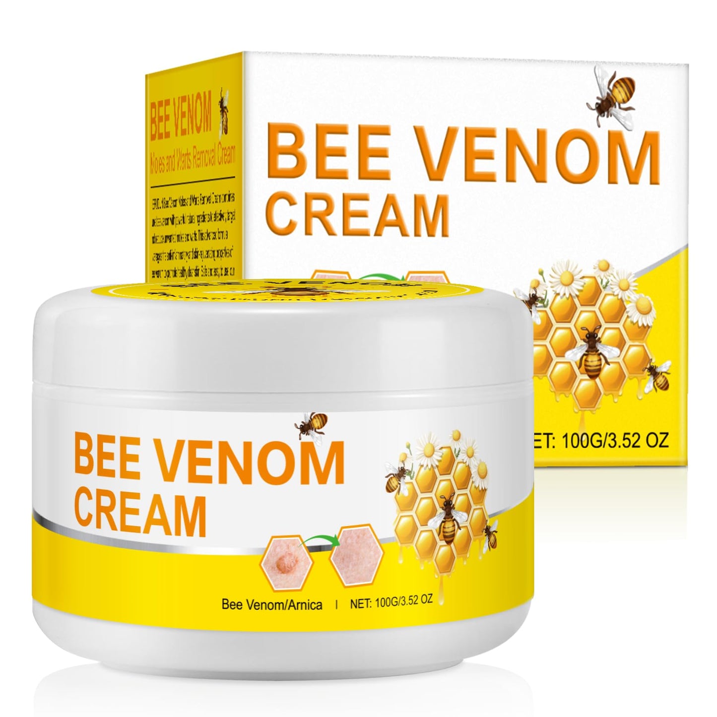 ITSDAWN Bee Venom Cream, Bee Venom Skin Cream, Hydrating Moisturizing Cream for Face and All Parts of the Body 100g / 3.52 oz