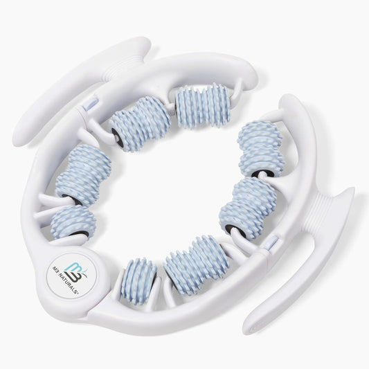 Anti-Cellulite Roller - Lymphatic Drainage Massager for Smoother Skin | Fascia Blaster Tool for Arms, Legs, Stomach & Buttocks - Multicolor