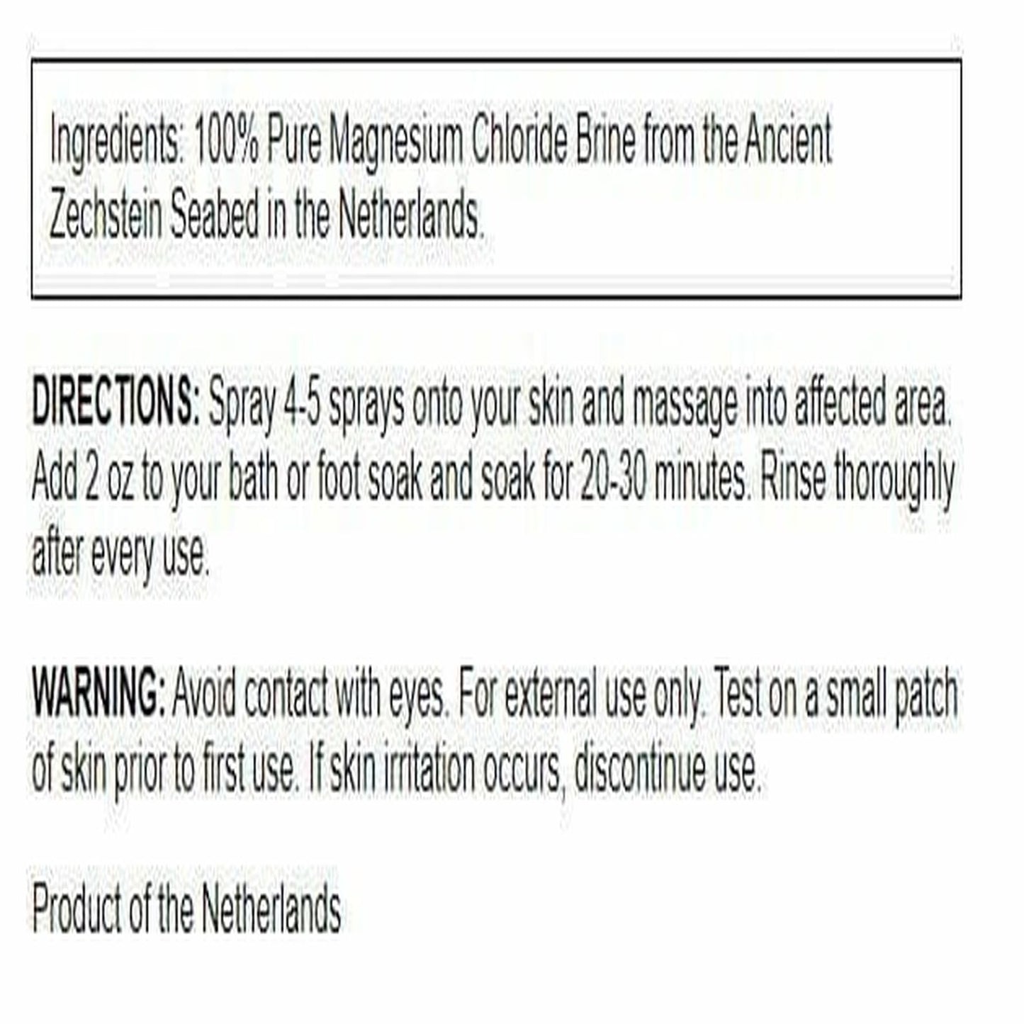 Swanson Magnesium Oil Spray Zechstein Magnesium Soothes Muscles Nourishes Skin Stress Relief Sleep Rapid Absorption Dr. Barbara Hendel's Formula 8 fl oz (237 ml) Liquid