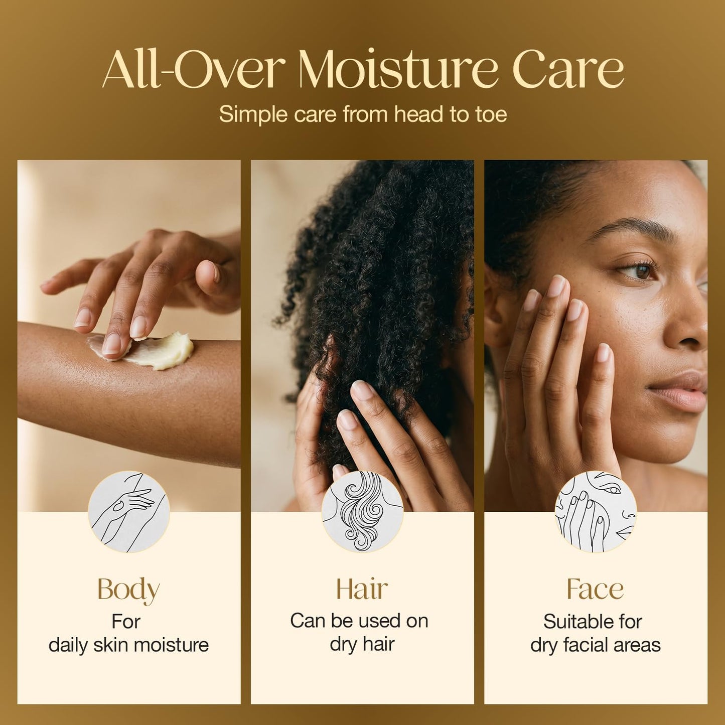 STAR CARE 100% Pure Yellow Shea Nut Butter 14oz Unrefined & Raw Natural Moisturizer for Skin Hair & Lips, African Shea Butter Rich in Vitamins & Antioxidants No Added Color or Fragrance