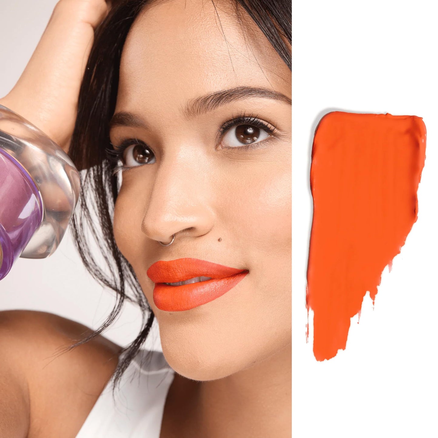 Gerard Cosmetics HydraMatte Liquid Lipstick Mercury Rising, Orange Red Lipstick with Matte Finish, Long Lasting and Non Drying, Super Pigmented Fully Opaque Lip Color
