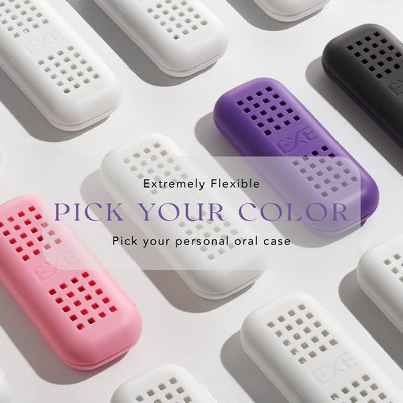 Minibox Folding Travel Toothbrush with Dual-Length Bristles & Case, Compact Mini Design for Business Trips, Camping, and Outdoor Activities, 2 Pack with 2 Extra Replaceable Brush Heads, Black
