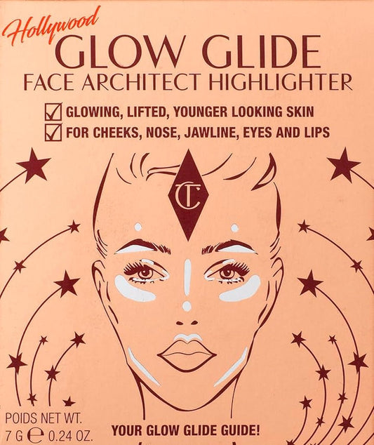 Hollywood Glow Glide Highlighter - Radiant Face Illuminator for All Skin Types