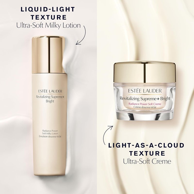Estée Lauder Revitalizing Supreme+ Bright Radiance Cream - Vitamin C Moisturizer for Dull Skin | 1.7 Ounce