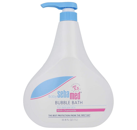 Sebamed Baby Bubble Bath - 33.8 oz Gentle Cleansing for Sensitive Skin